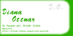 diana ottmar business card